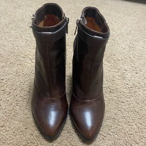 Coach Melody size 9 narrow leather booties